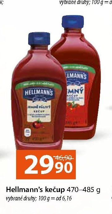 Hellmann's kečup 470-485 g