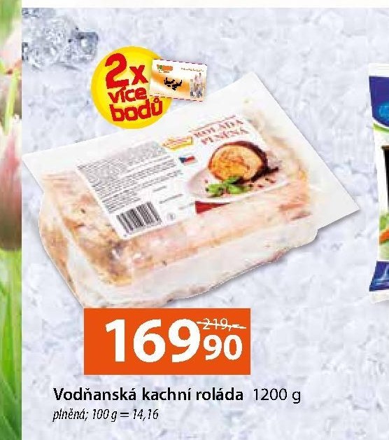 Vodňanská kachní roláda 1200 g