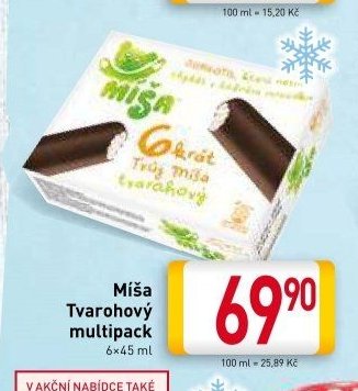 Míša Tvarohový multipack