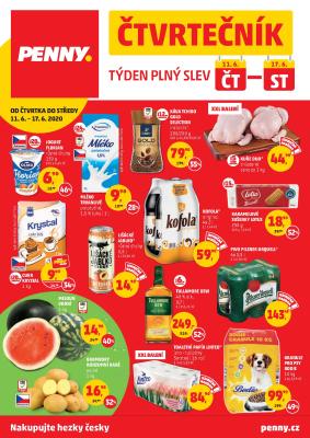 akční leták Penny Market 11.6.2020-17.6.2020