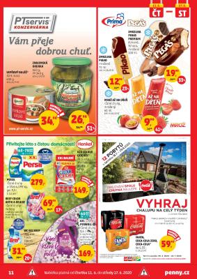 akční leták Penny Market 11.6.2020-17.6.2020