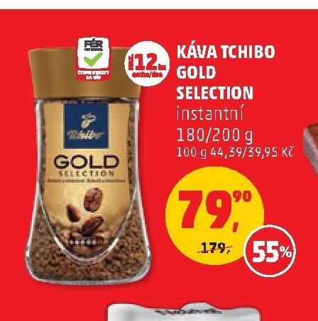 KÁVA TCHIBO GOLD SELECTION