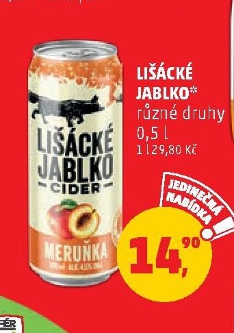 LIŠÁCKÉ JABLKO