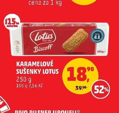 KARAMELOVÉ SUŠENKY LOTUS