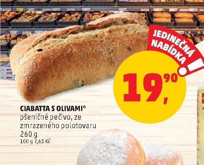CIABATTA S OLIVAMI*