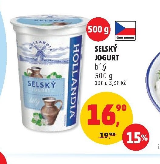 SELSKÝ JOGURT bílý 500 g