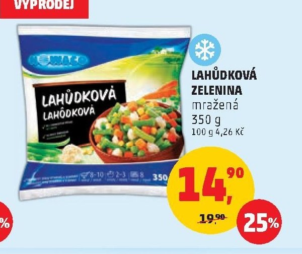LAHŮDKOVÁ ZELENINA