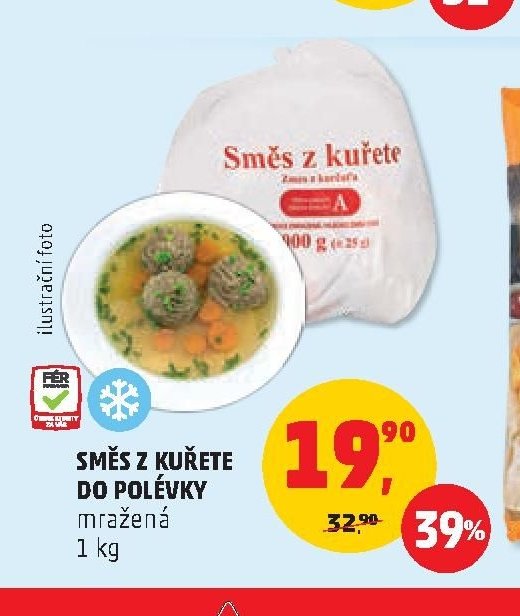 SMĚS Z KUŘETE DO POLÉVKY