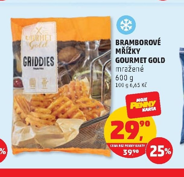 BRAMBOROVÉ MŘÍŽKY GOURMET GOLD