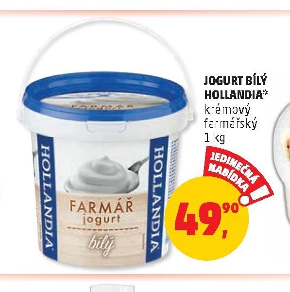 Jogurt bílý Hollandia