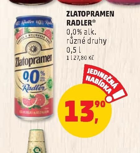 Zlatopramen Radler
