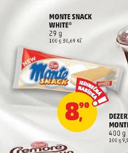 Monte Snack White