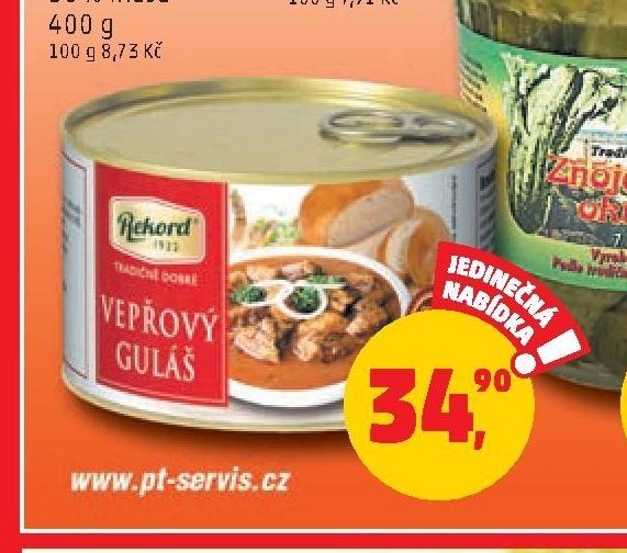 Vepřový guláš