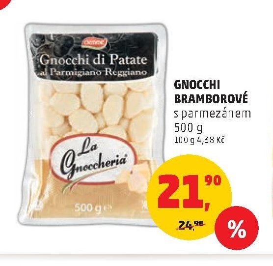 GNOCCHI BRAMBOROVÉ s parmezánem