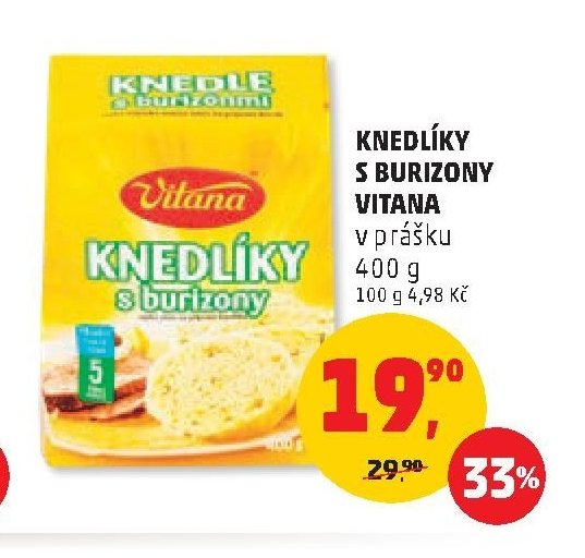 KNEDLÍKY S BURIZONY VITANA