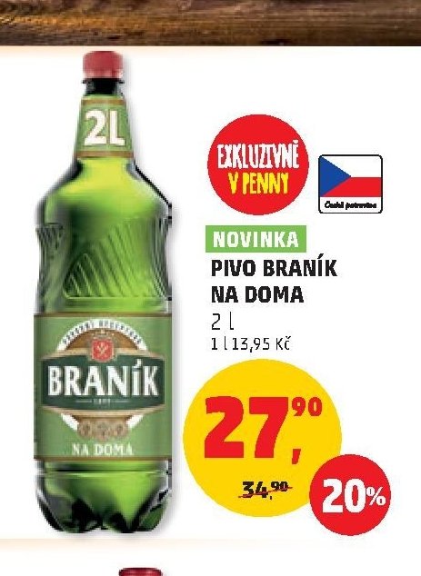 Pivo Braník na doma