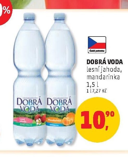 Dobrá voda lesní jahoda, mandarinka