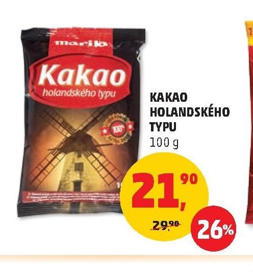 Kakao holandského typu