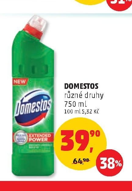 DOMESTOS různé druhy