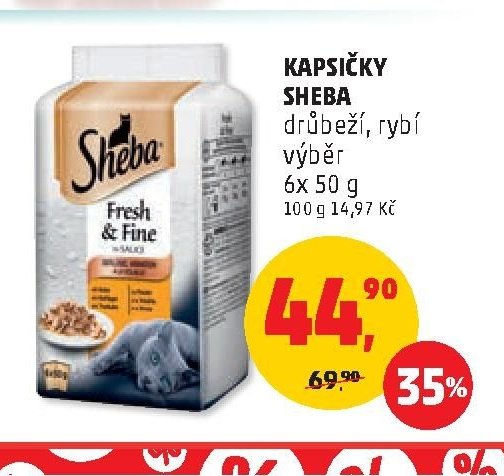 Kapsičky Sheba