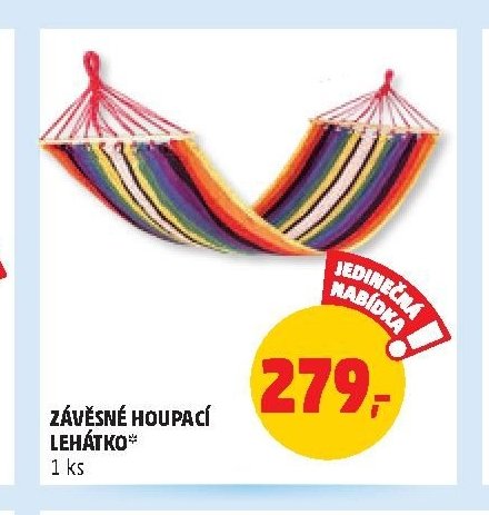 ZÁVĚSNÉ HOUPACÍ LEHÁTKO