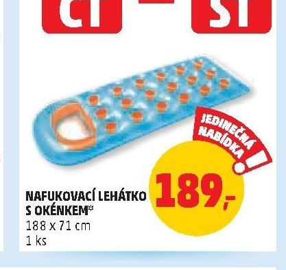 NAFUKOVACÍ LEHÁTKO S OKÉNKEM