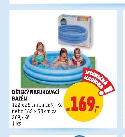 DĚTSKÝ NAFUKOVACÍ BAZÉN