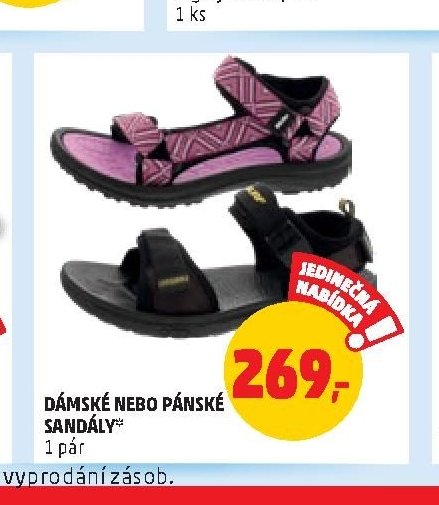 DÁMSKÉ NEBO PÁNSKÉ SANDÁLY