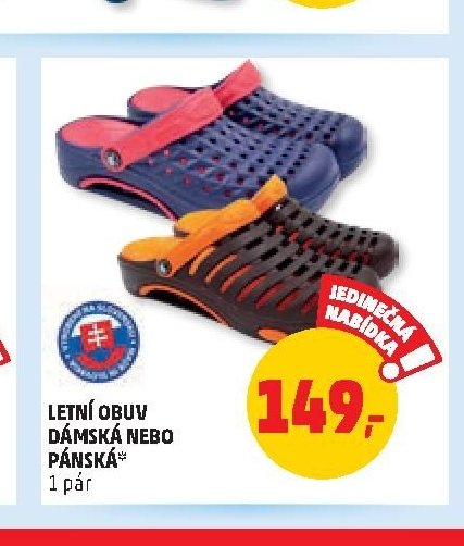 LETNÍ OBUV DÁMSKÁ NEBO PÁNSKÁ