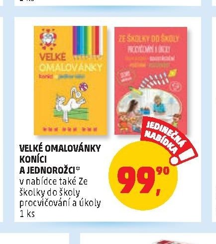 VELKÉ OMALOVÁNKY A JEDNOROŽCI
