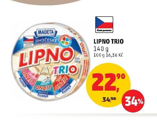 LIPNO TRIO 140 g