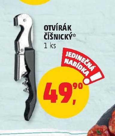 Otvírák číšnický