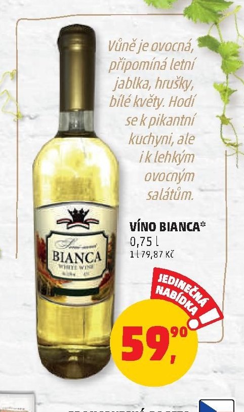 VÍNO BIANCA*