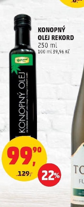 KONOPNÝ OLEJ REKORD