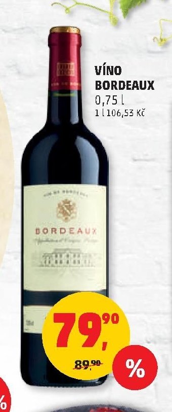 Víno Bordeaux