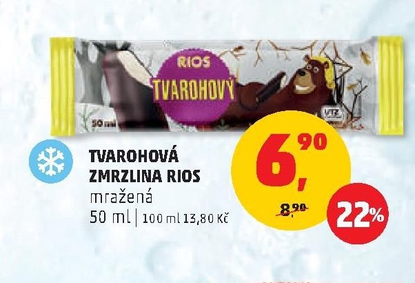 TVAROHOVÁ ZMRZLINA RIOS