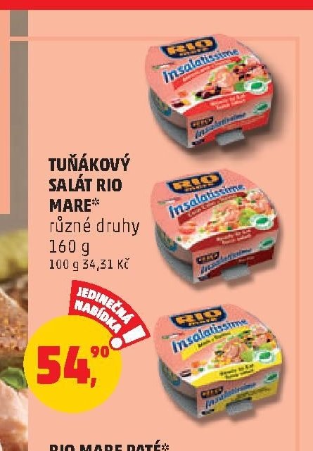 TUŇÁKOVÝ SALÁT RIO MARE