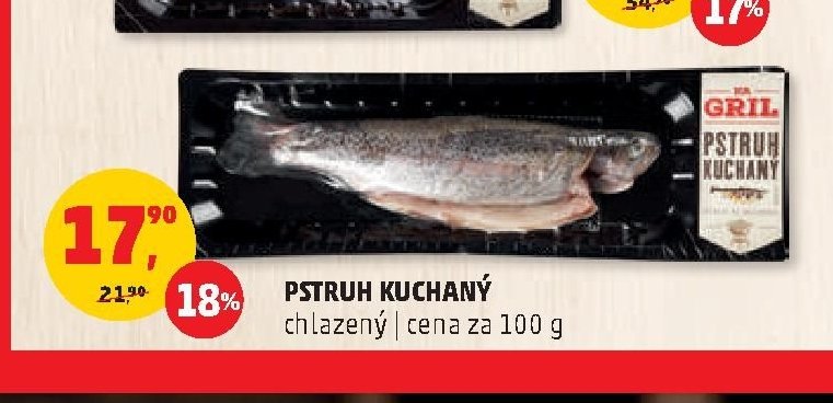 Pstruh kuchaný