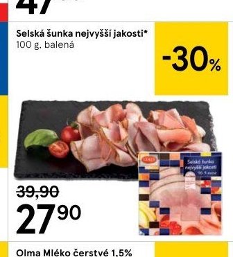 Selská šunka nejvyšší jakosti
