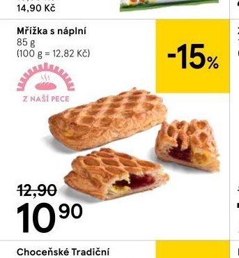Mřížka s náplní