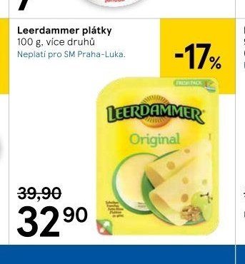 Leerdammer plátky