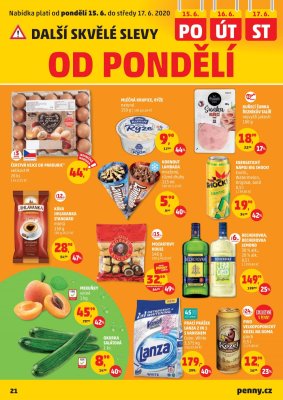akční leták Penny Market 11.6.2020-17.6.2020