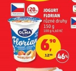Jogurt Florian různé druhy 150 g