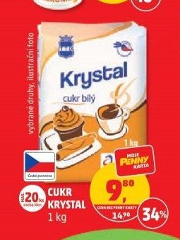 Cukr Krystal 1 kg