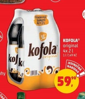 Kofola original 4 x 2 l