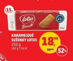 Karamelové sušenky Lotus 250 g