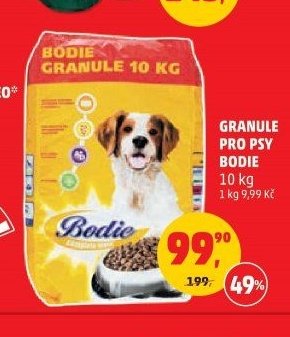 Granule pro psy Bodie 10 kg