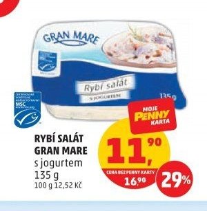 RYBÍ SALÁT GRAN MARE s jogurtem 135 g