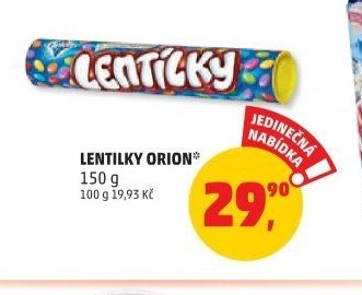LENTILKY ORION