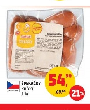 ŠPEKÁČKY kuřecí